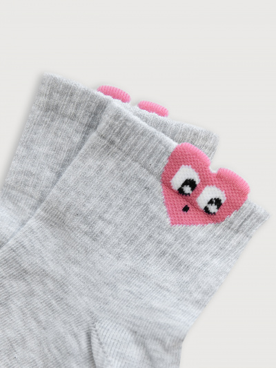 Носки Mark Formelle 452K-2773/B5-24452K св.серый_меланж_рис.2773 - фото 4