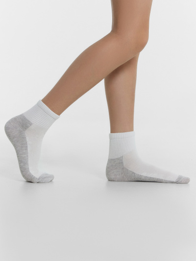 Носки Mark Formelle 452K-3080/B3-25452K белый_рис.3080 - фото 1