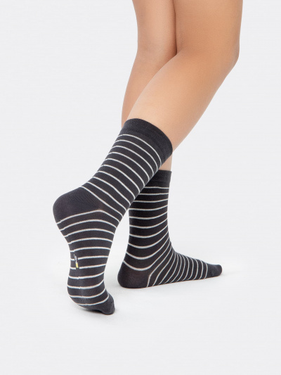 Носки Mark Formelle 461K-2450/B4-23461K графитовый_рис.2450 - фото 4