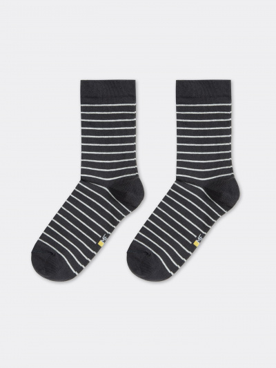 Носки Mark Formelle 461K-2450/B4-23461K графитовый_рис.2450 - фото 2