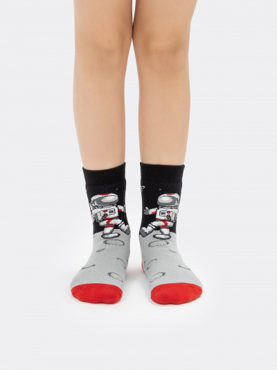 Носки Mark Formelle 500K-1114/B3-22500K черный_рис.1114 - фото 2