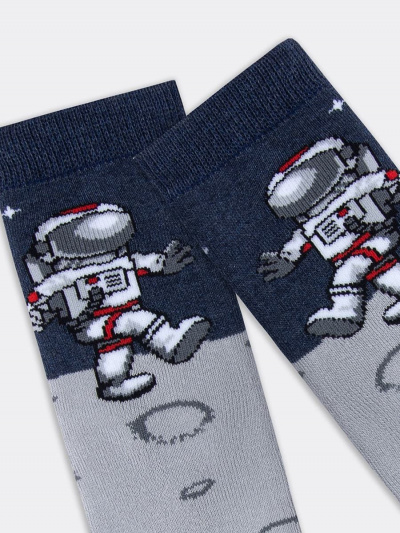 Носки Mark Formelle 500K-1114/B4-21500K-1 джинсовый_меланж_рис.1114 - фото 3