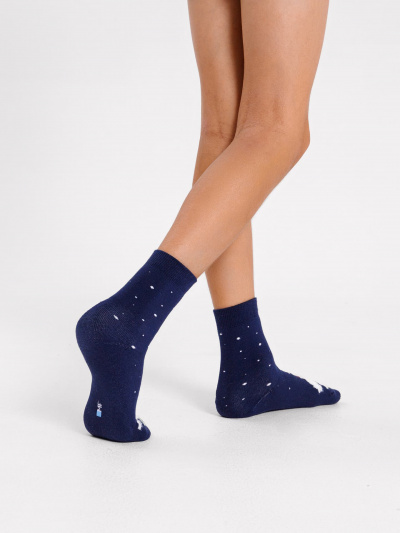 Носки Mark Formelle 500K-1824/B4-22500K-1 т.синий_рис.1824 - фото 4