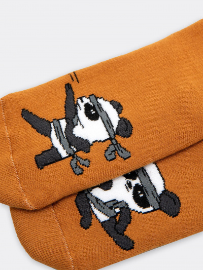 Носки Mark Formelle 500K-2142/B4-22-500K кэмел_рис.2142 - фото 3