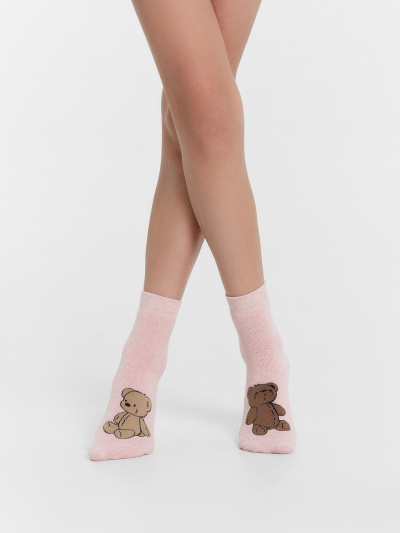 Носки Mark Formelle 500K-2460/B3-23500K розовый_меланж_рис.2460 - фото 1