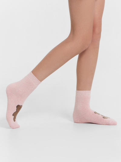 Носки Mark Formelle 500K-2460/B3-23500K розовый_меланж_рис.2460 - фото 3