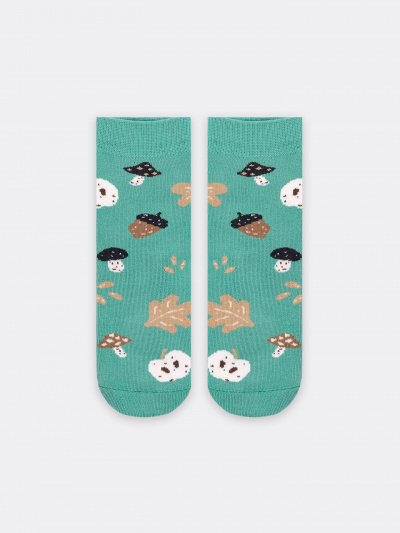 Носки Mark Formelle 500K-2469/B3-23500K голубая_ель_рис.2469 - фото 3