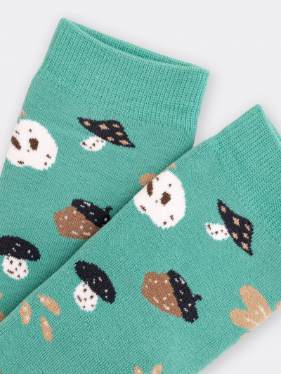 Носки Mark Formelle 500K-2469/B3-23500K голубая_ель_рис.2469 - фото 4