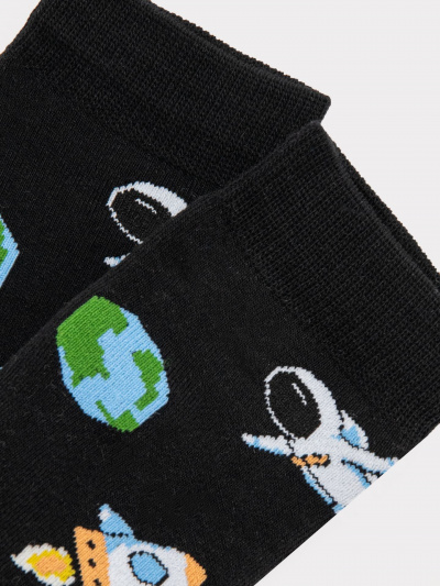 Носки Mark Formelle 500K-2471/B2-23500K черный_рис.2471 - фото 4