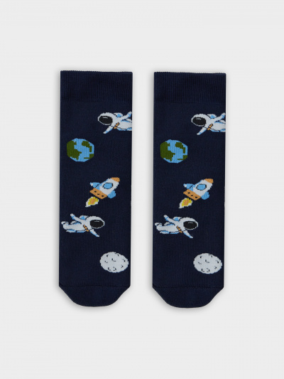 Носки Mark Formelle 500K-2471/B3-23500K т.синий_рис.2471 - фото 1