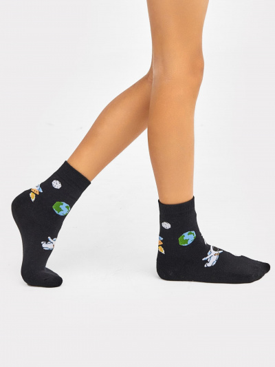 Носки Mark Formelle 500K-2471/B3-23500K черный_рис.2471 - фото 1