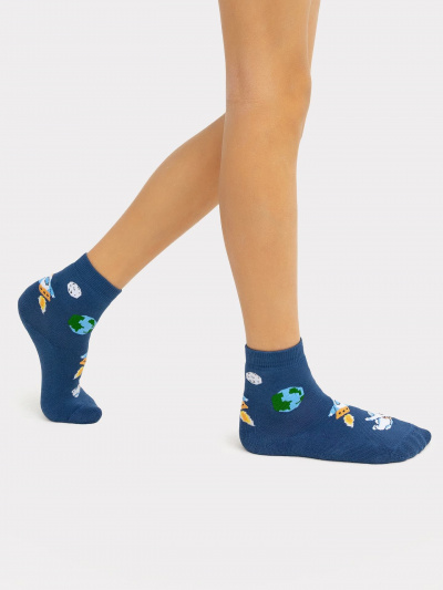 Носки Mark Formelle 500K-2471/B4-23500K джинсовый_рис.2471 - фото 1