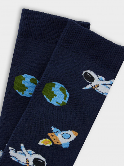 Носки Mark Formelle 500K-2471/B4-23500K т.синий_рис.2471 - фото 4