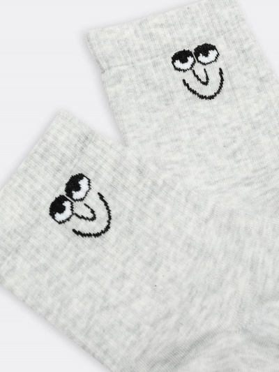 Носки Mark Formelle 556U-1638/22556U св.серый_меланж_рис.1638 - фото 3