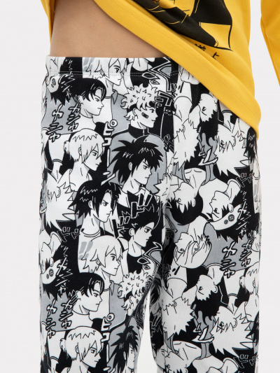 Брюки, джемпер Mark Formelle 563314/22/20285ПП-2 желтый_комиксы_2_сл_на_пол - фото 7