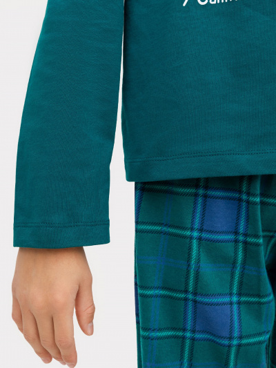 Брюки, джемпер Mark Formelle 563323/24-ОБР26705ПП-0 темно_зеленый_зеленая_клетка_БРАК_ПОЛОТНА_014_С - фото 4