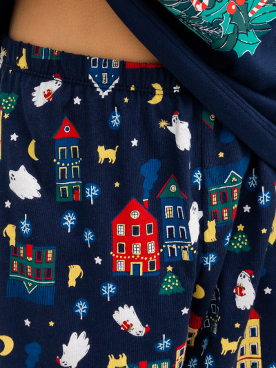 Брюки, джемпер Mark Formelle 563323/24-ОБР27416ПП-0 море_домики_на_синем_БРАК_ПОЛОТНА_014_Стирка - фото 6