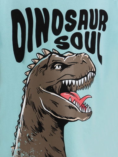 Футболка Mark Formelle 563327/24-30791ПП-0 морские_блики_персик_печать_3_сл_на_пол - фото 5