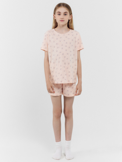 Футболка, шорты Mark Formelle 567727/24-26917ПП-0 мишки_на_св.коралловом - фото 3
