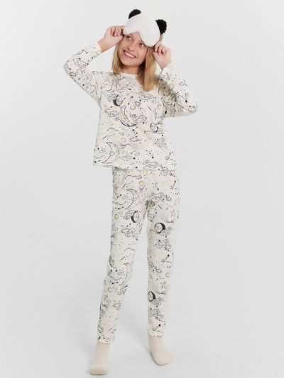 Брюки, джемпер Mark Formelle 567740/24-28725ПП-0 созвездия_на_молочном - фото 7