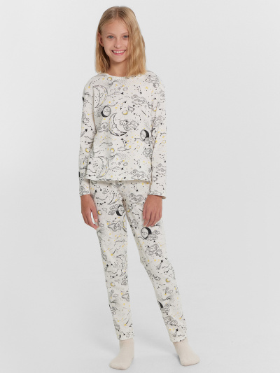 Брюки, джемпер Mark Formelle 567740/24-28725ПП-0 созвездия_на_молочном - фото 6