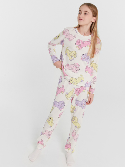 Брюки, джемпер Mark Formelle 567740/24-28726ПП-0 собачки_на_молочном - фото 7