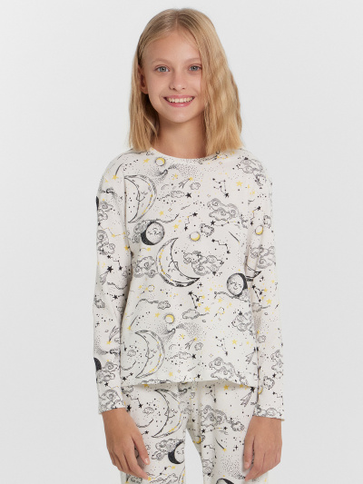 Брюки, джемпер Mark Formelle 567740/24-28726ПП-0 созвездия_на_молочном - фото 3