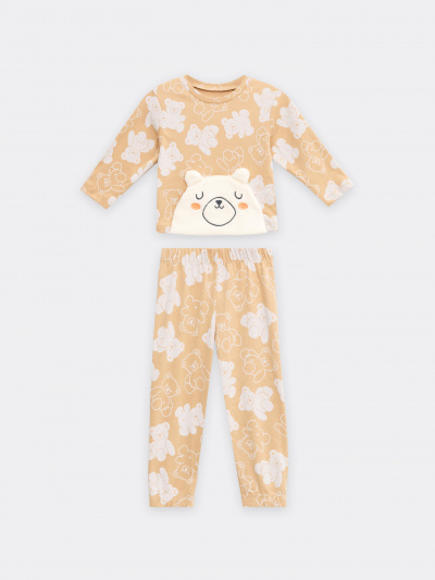 Брюки, джемпер Mark Formelle 567742/22/24223ПП-2-2 мишки_на_карамельном_480_1_D_вышивка - фото 1