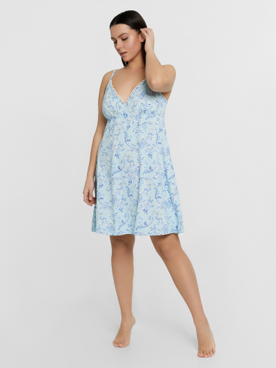 Сорочка Mark Formelle 572336/1/24-32719ПП-5 узоры_на_голубом - фото 1