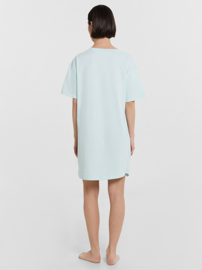 Сорочка Mark Formelle 572371/25-35023ПП-5 сахарная_пудра_печать_3_сл_на_пол - фото 4