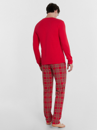 Брюки, джемпер Mark Formelle 591023/24-4230ПП-5 красный_красная_клетка_3_сл_на_пол - фото 6