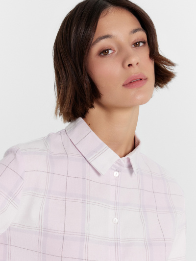 Блуза, брюки Mark Formelle 592368/24-29986ПП-9 розовая_клетка - фото 2