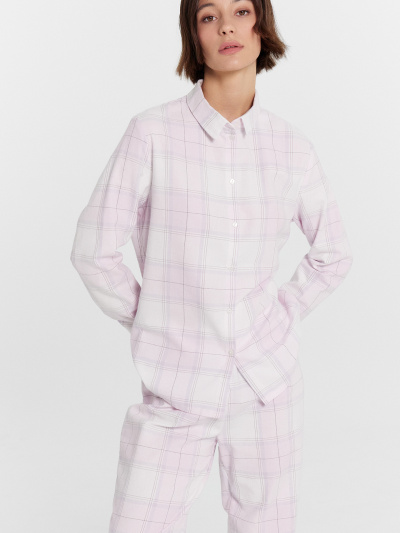 Блуза, брюки Mark Formelle 592368/24-29986ПП-9 розовая_клетка - фото 6