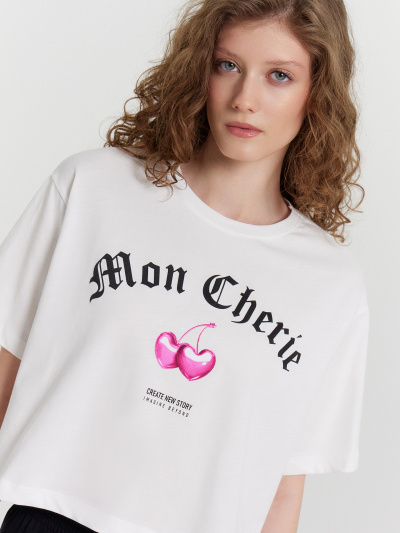 Брюки, футболка Mark Formelle 592444/24-28217ПП-0 черный_белый_печать_Печать - фото 9