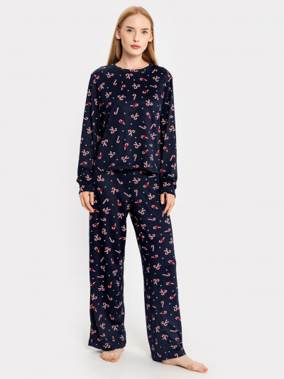 Брюки, джемпер Mark Formelle 592468-1/22/23613ПП-10 конфеты_на_чернильном - фото 1