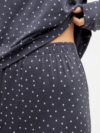 Брюки, джемпер Mark Formelle 592468-1/24-26652ПП-10 горошек_на_графите - фото 7