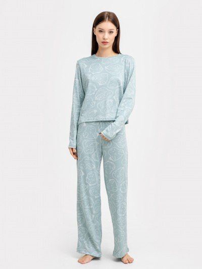 Брюки, джемпер Mark Formelle 592468-1/24-26652ПП-10 контурные_совы - фото 4