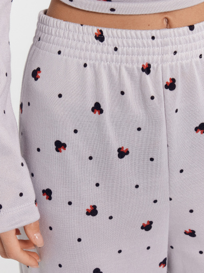 Брюки, джемпер Mark Formelle 592468-1/24-30216ПП-10 горошки_с_ушками_на_св.сером - фото 5