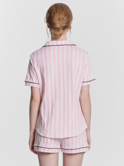 Жакет, шорты Mark Formelle 592478/24-31343ПП-5 розовая_полоска1 - фото 11