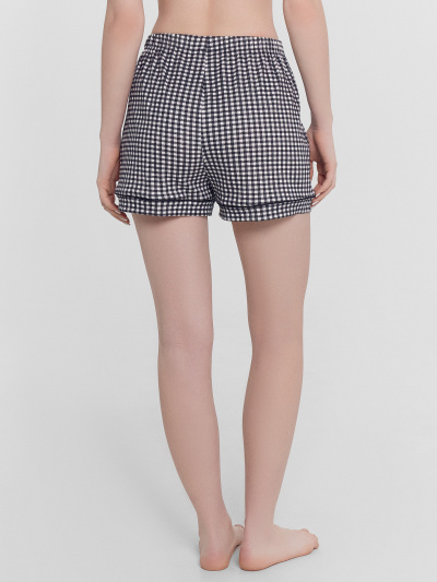 Жакет, шорты Mark Formelle 592478/24-31850ПП-5 черная_клетка_на_белом - фото 2