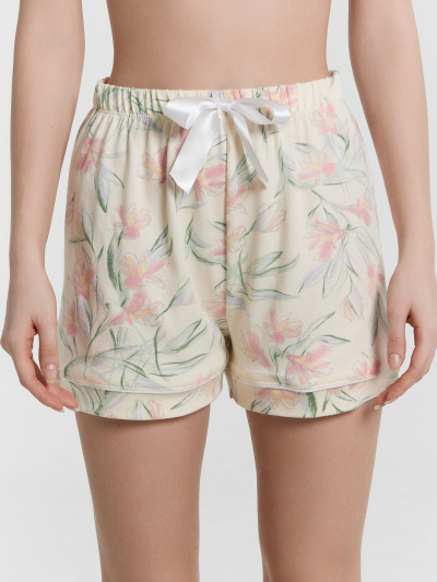 Жакет, шорты Mark Formelle 592478/25-34507ПП-5 лилии_на_сливочном - фото 8