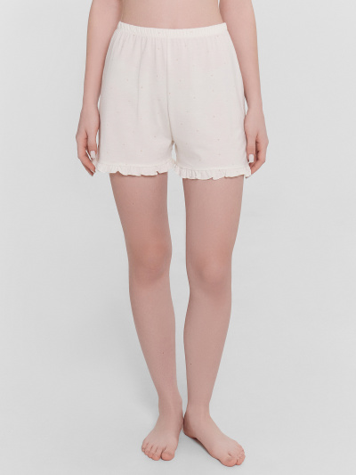 Рубашка, шорты Mark Formelle 592483/24-27106ПП-6 бежевый_горошек - фото 11