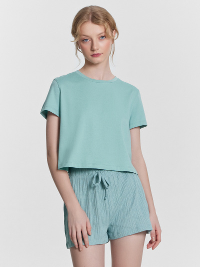 Джемпер, шорты Mark Formelle 592495/24-27135Ц-1 пыльная_бирюза - фото 2