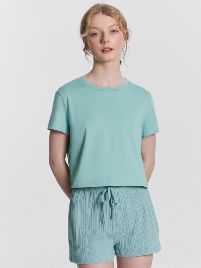 Джемпер, шорты Mark Formelle 592495/24-27135Ц-1 пыльная_бирюза - фото 8