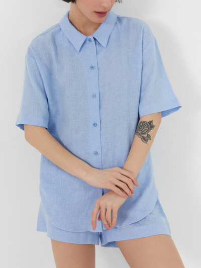 Жакет, шорты Mark Formelle 592498/24-27191Ц-9 голубой2 - фото 4