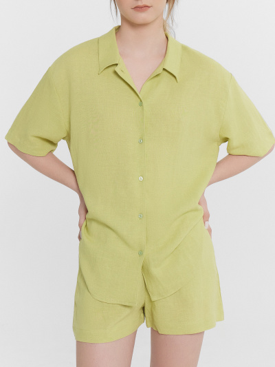 Жакет, шорты Mark Formelle 592498/24-27191Ц-9 лимонный_сорбет - фото 4