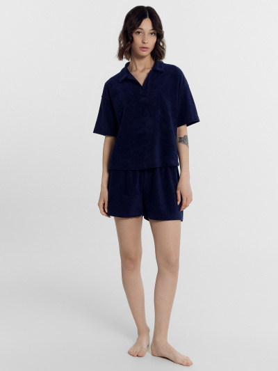 Футболка, шорты Mark Formelle 592502/24-27775Ц-3 т.синий - фото 2