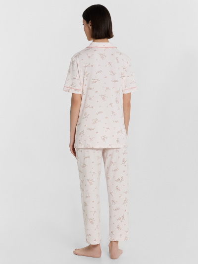 Джемпер, бриджи Mark Formelle 592505-2/24-32367ПП-5 веточки_на_св.розовом - фото 8