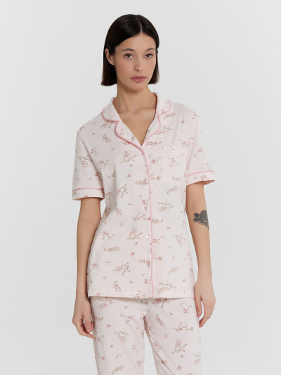 Джемпер, бриджи Mark Formelle 592505-2/24-32367ПП-5 веточки_на_св.розовом - фото 9