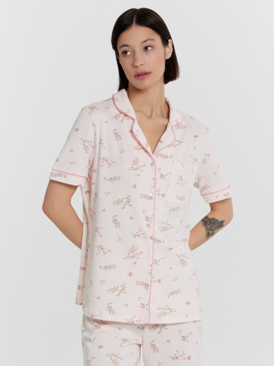 Джемпер, бриджи Mark Formelle 592505-2/24-32367ПП-5 веточки_на_св.розовом - фото 4